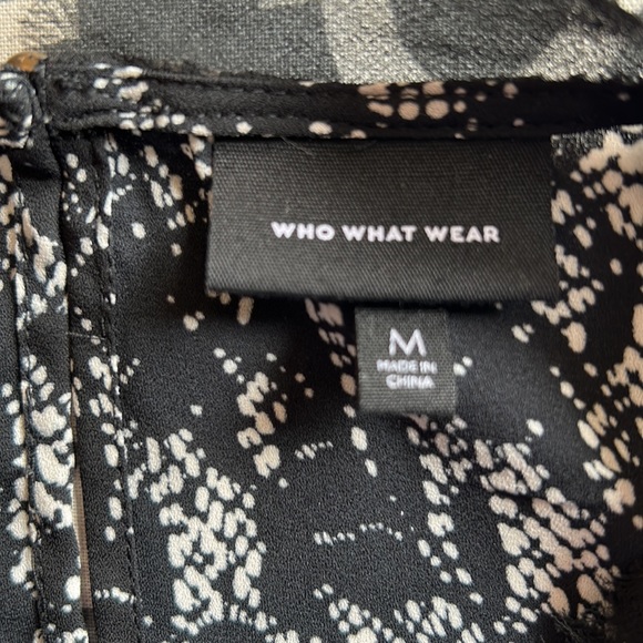 Who What Wear lace look sleeveless top szM - Picture 10 of 12